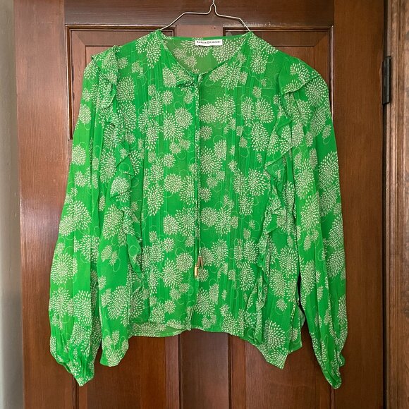 Karina Grimaldi Tops - Size Large Karina Grimaldi silk blend blouse.